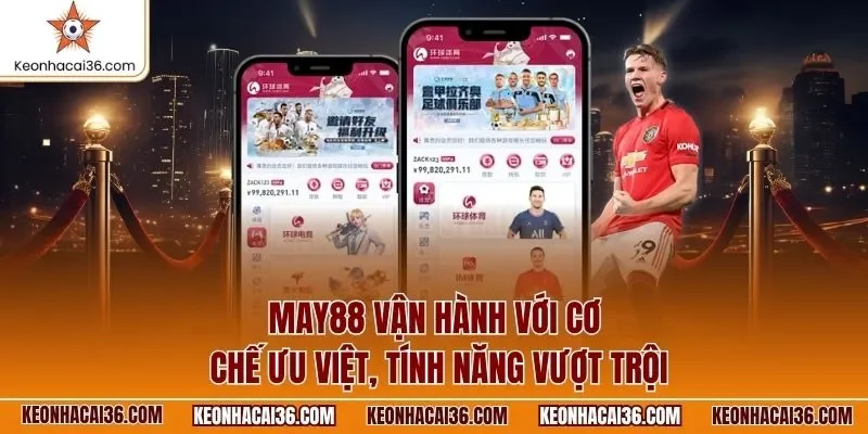 MAY88 vận hành với cơ chế ưu việt, tính năng vượt trội