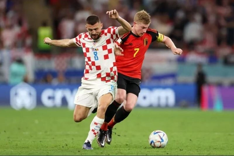 Croatia vs Bỉ